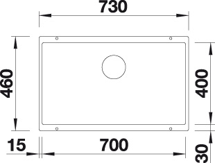 BLANCO SUBLINE 700-U UXI BLANCO SUBLINE 700-U UXI